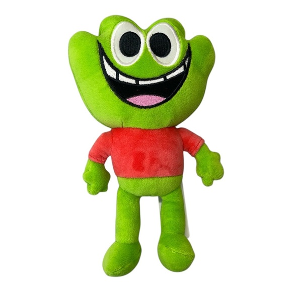 Hobby Kids Adventures HobbyFrog Green Frog 9” Soft Stuffed Plush Toy Animal - Picture 1 of 5